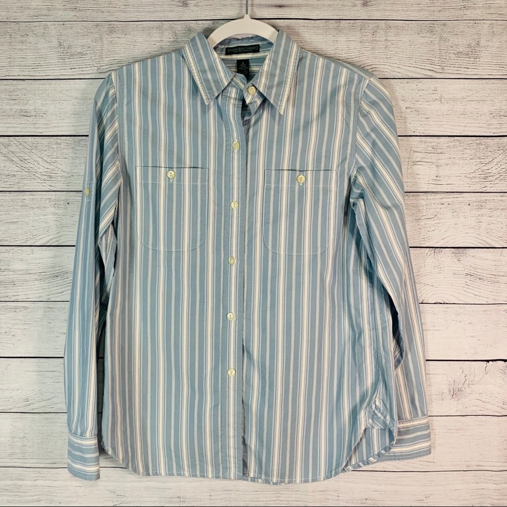 Ralph Lauren Striped Button Down Size S